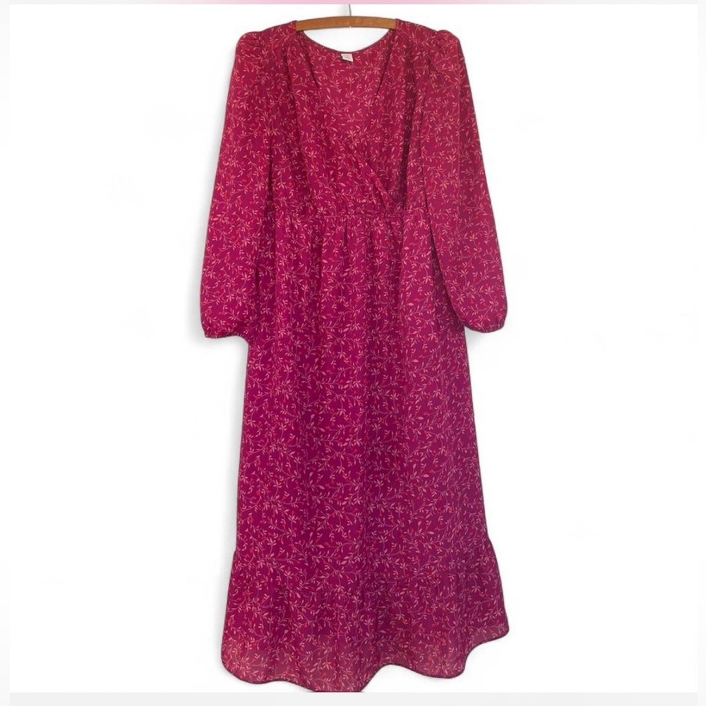 Maternity Old Navy Long Sleeve Floral Dress